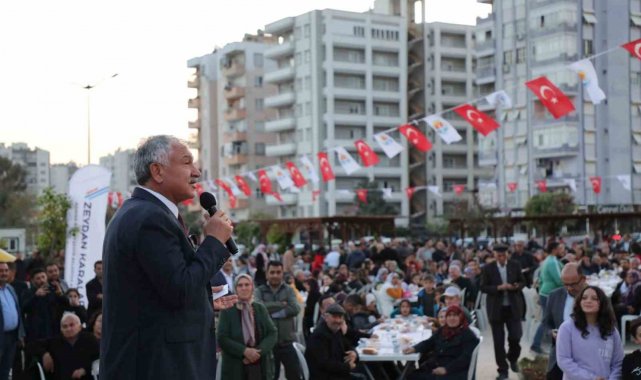 Başkan Karalar, Kozanlılarla iftarda buluştu