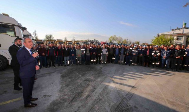 Başkan Kavuş: "Bir ekip ruhuyla hizmet etme hedefindeyiz"
