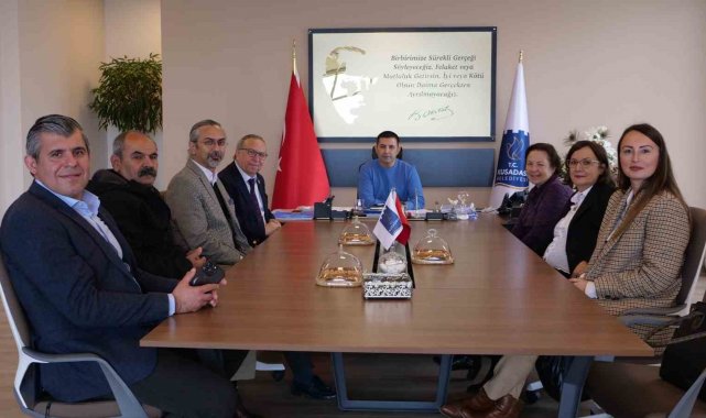 Başkan Ömer Günel Engelliler Köyü yöneticileri ile buluştu