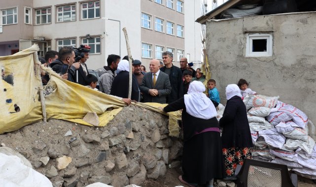 Başkan Sekmen Karaçoban'da