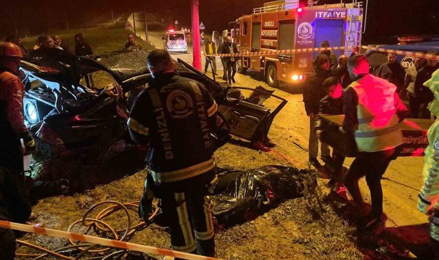 Başkanın oğlunun karıştığı kazada 4 ölü, 3 yaralı
