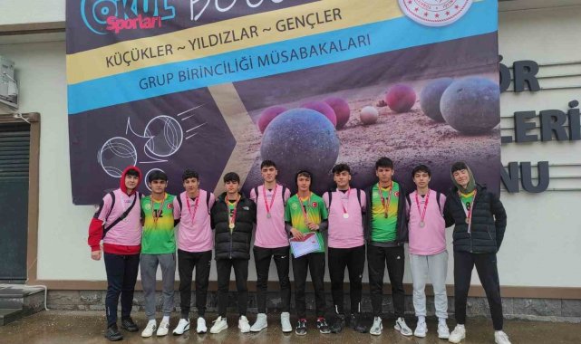 Bayburt, bocce müsabakalarında Türkiye finallerinde