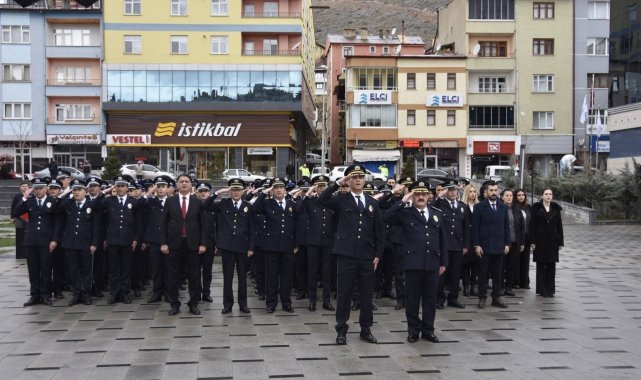 Bayburt'ta Polis Haftası törenle kutlandı