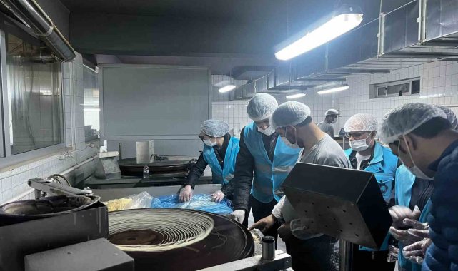 Bayram öncesi Diyarbakır'daki tatlı imalathanelerine sıkı denetim