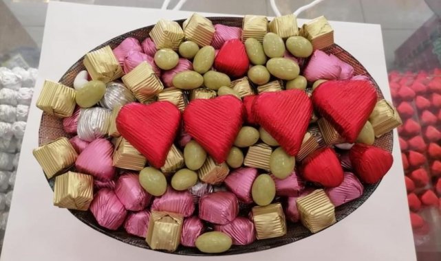 Bayram'da, el yapımı dolgu çikolata satışları patladı