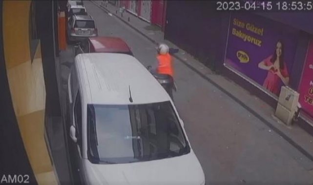 Bayrampaşa'da SMA'lı bebeğin bağış kutusunu çaldı, hırsızı kovalayan anne kutuyu aldı