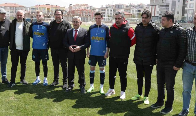 Belediye Kütahyaspor'a altyapıdan iki takviye