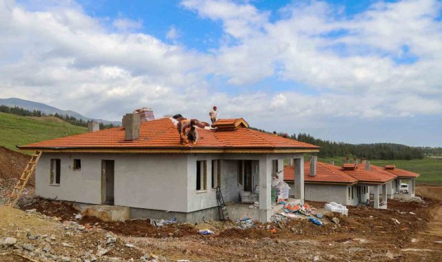 Belpınar köy evleri örnek olacak