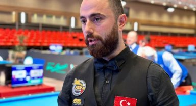 Berkay Karakurt'tan Avrupa Bilardo Şampiyonası'nda gümüş madalya