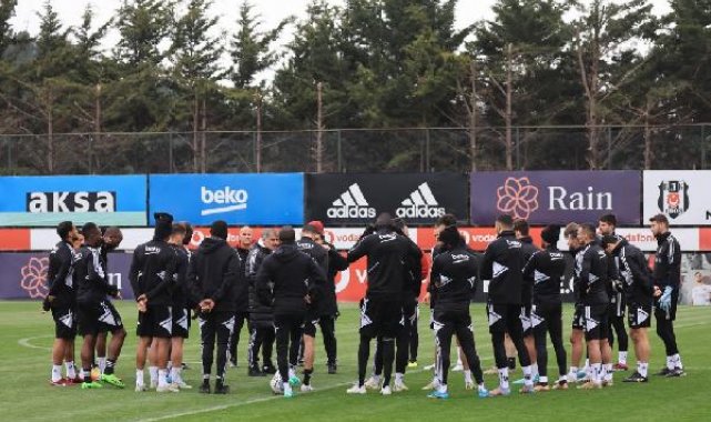 Beşiktaş, Giresunspor maçının hazırlıklarına devam etti