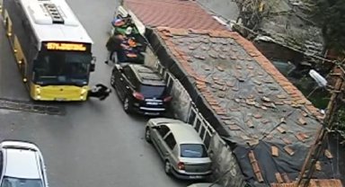 Beykoz'da İETT otobüsünün çarptığı yaya hastaneye götülürken ikinci kaza: 5 yaralı