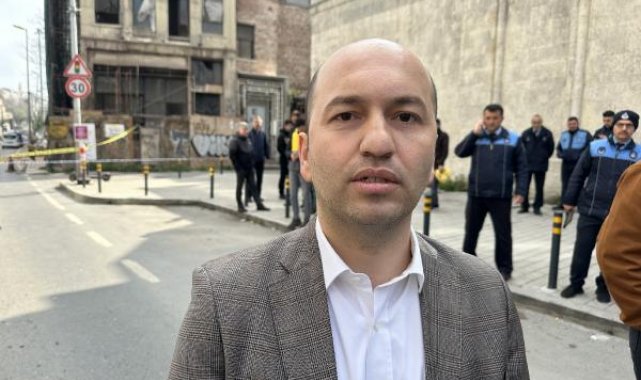 Beyoğlu'nda 5 katlı binadaki çökmeyle ilgili İBB'den açıklama
