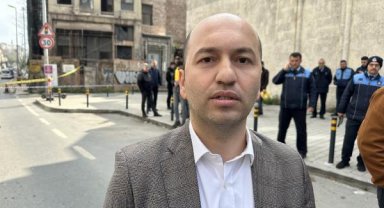 Beyoğlu'nda 5 katlı binadaki çökmeyle ilgili İBB'den açıklama