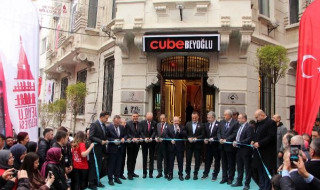 Beyoğlu'nda ilk şehir içi kuluçka merkezi "Cube Beyoğlu" açıldı
