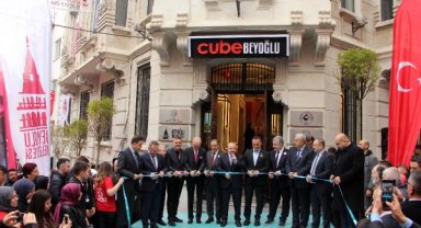Beyoğlu'nda ilk şehir içi kuluçka merkezi "Cube Beyoğlu" açıldı