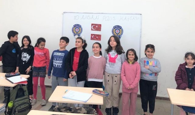 Bilgievi öğrencileri 'Polis Haftası'nı kutladı