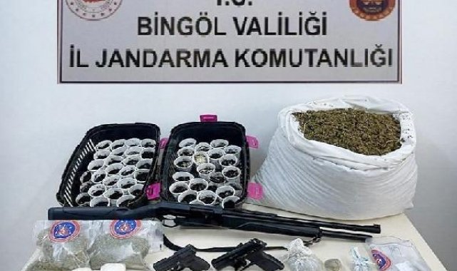Bingöl merkezli 'Kökünü Kurutma Operasyonu'nda 15 gözaltı