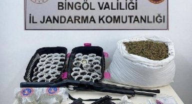 Bingöl merkezli 'Kökünü Kurutma Operasyonu'nda 15 gözaltı