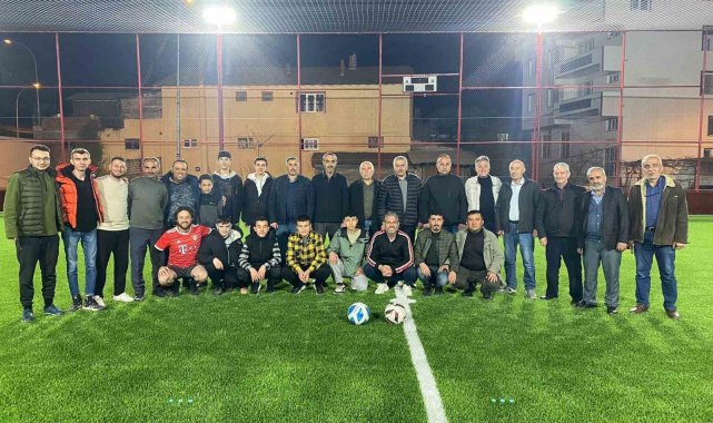 Bir okula daha halı saha kazandırıldı