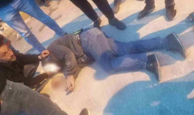 Bisikletten düşen kişi ağır yaralandı