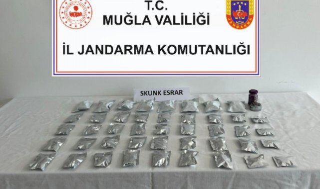 Bodrum'da 45 parça uyuşturucuyla yakalandı