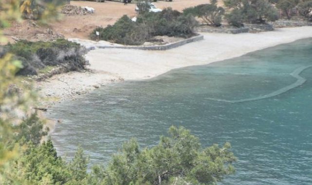 Bodrum'da sahile beyaz kum döken firmaya 67 bin lira para cezası