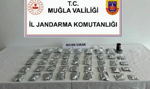 Bodrum'da uyuşturucu ticareti yapan şüpheliye gözaltı