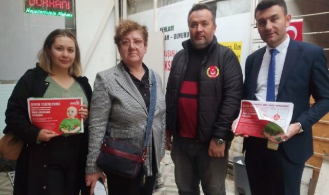 Bölge Koordinatörü Yelda İlker, lösemili çocuklar için Tavşanlı'da