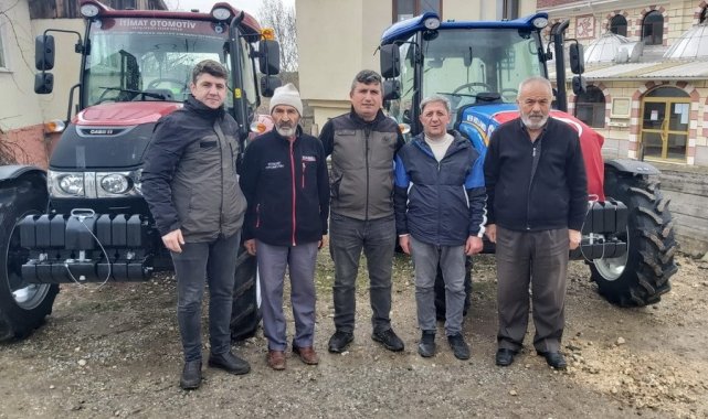 Bolu'da 1 milyon TL'lik kredi ile çiftçiler traktörlerine kavuştu
