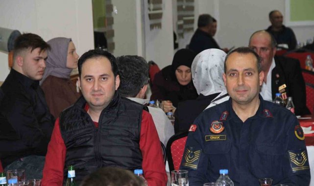 Bolvadin'de şehit ailesi ve gaziler iftarda bir araya geldi