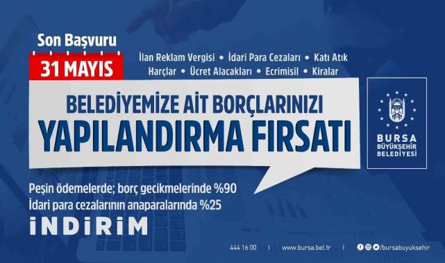 Borçlarınızı yapılandırma fırsatını kaçırmayın