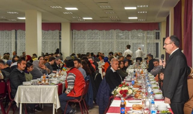 BŞEÜ personelleri depremzede aileler ile iftar sofrasında buluştu
