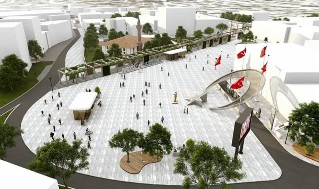 Bu meydan afet durumunda binlerce kişiye sığınak olacak