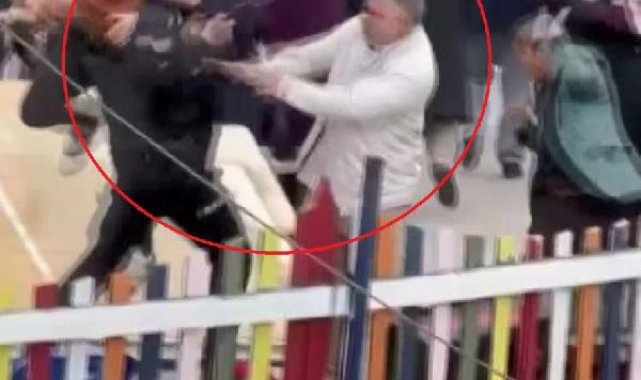Bursa'da olaylı yıkım; polise saldıran kalabalık havaya ateş açılarak dağıtıldı