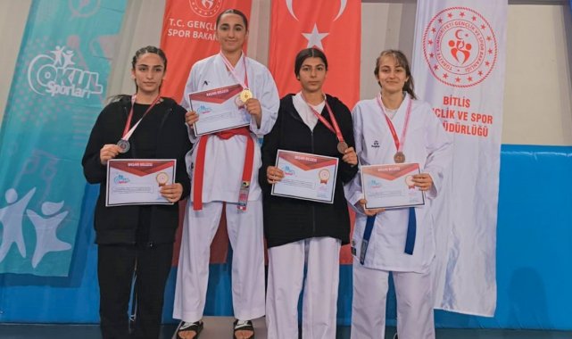 Büyükşehir sporcusundan altın madalya