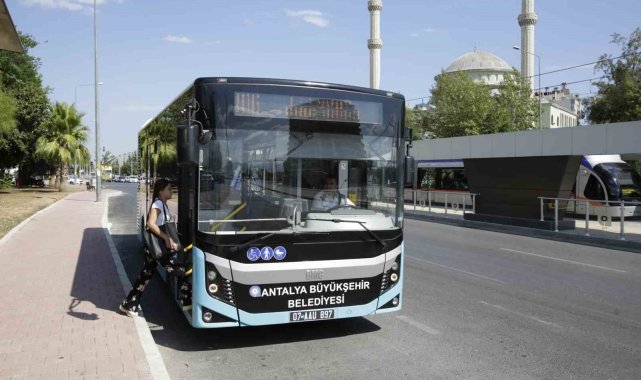 Büyükşehire ait resmi toplu ulaşım araçları 1 Mayıs'ta ücretsiz