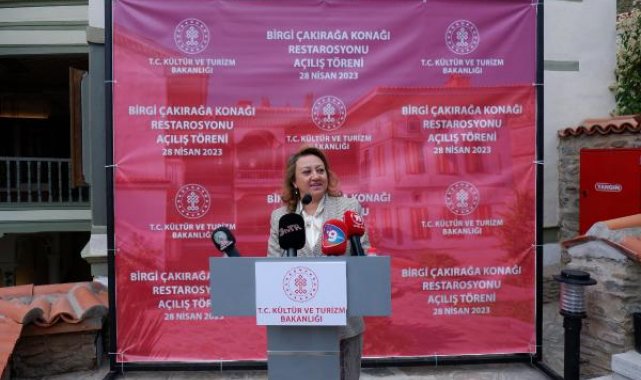 Çakırağa Konağı yeniden hizmete açıldı