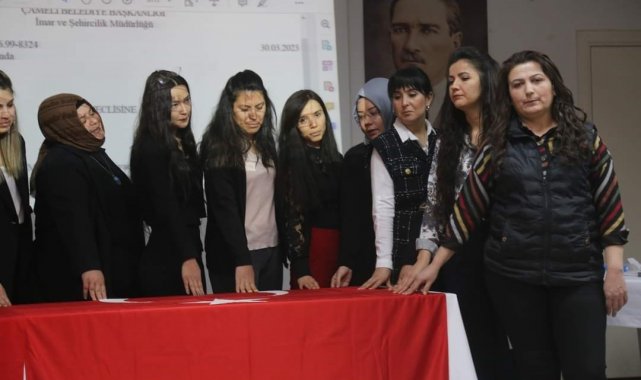Çameli Belediyesinde yeni memurlar yemin etti