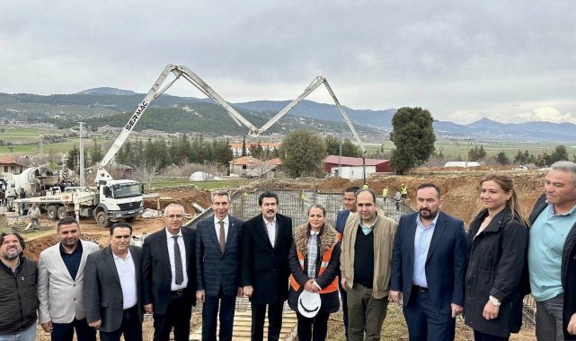 Çameli'nde TOKİ konutlarının temel törenle atıldı