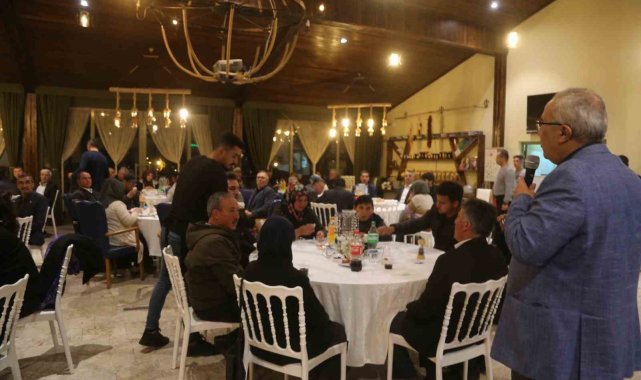 Çamelili muhtarlar gönül sofrasında buluştu