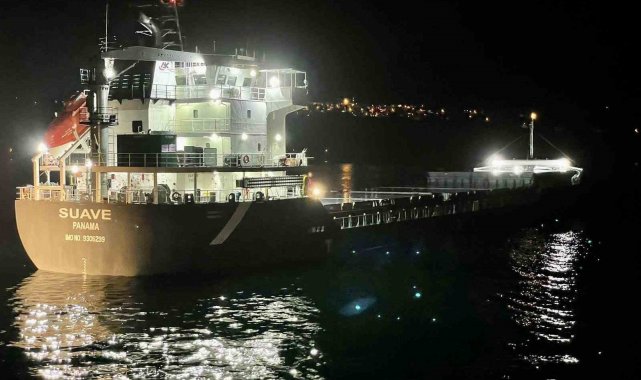 Çanakkale Boğazı'nda kuru yük gemisi makine arızası yaptı