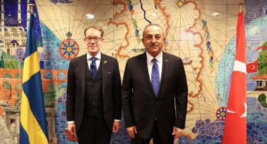 Çavuşoğlu, İsveçli mevkidaşıyla görüştü