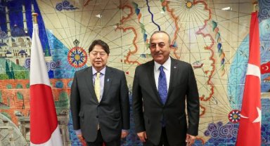 Çavuşoğlu, Japonya Dışişleri Bakanı ile görüştü