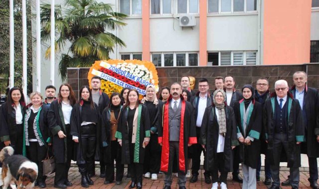 Çaycuma'da avukatlar günü kutlandı