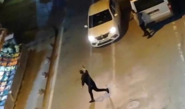 Çekmeköy'de yaşanan silahlı çatışma kamerada