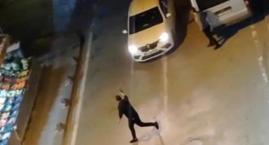 Çekmeköy'de yaşanan silahlı çatışma kamerada