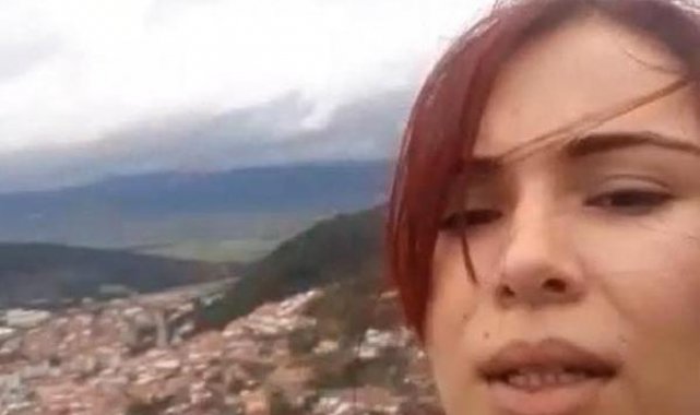 Çektiği video ile erkek arkadaşına 'Seni aldatmadım' diyen Bahar, kayalıklardan atladı