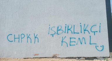 CHP Nilüfer İlçe Başkanlığı binasına sprey boyalı saldırı