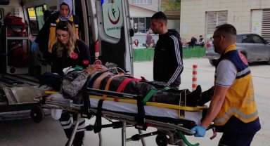 Çiftlikte kalorifer kazanı patladı: 1 işçi ağır yaralı