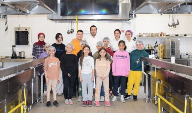 Çocuklar "Mutfakta Hayat Var" etkinliğinde buluştu